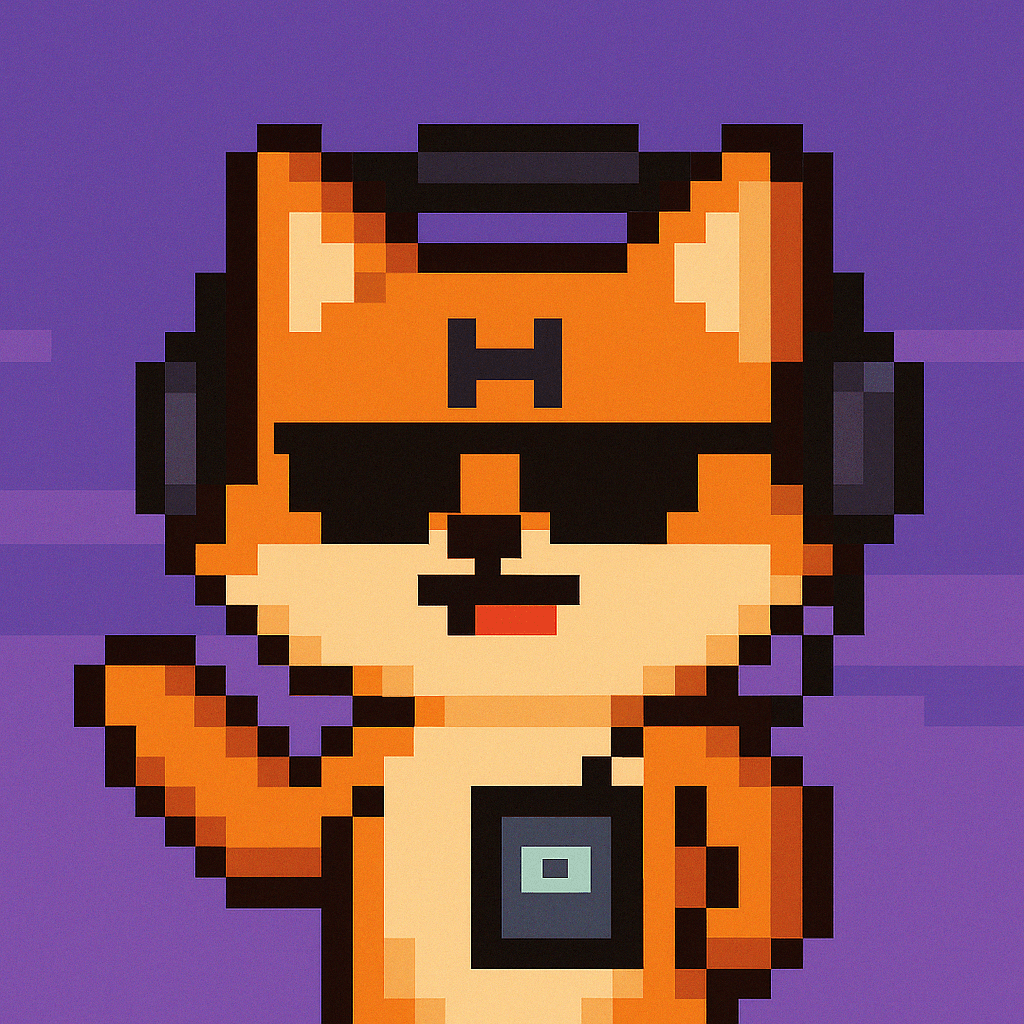 Pixel Shiba DJ